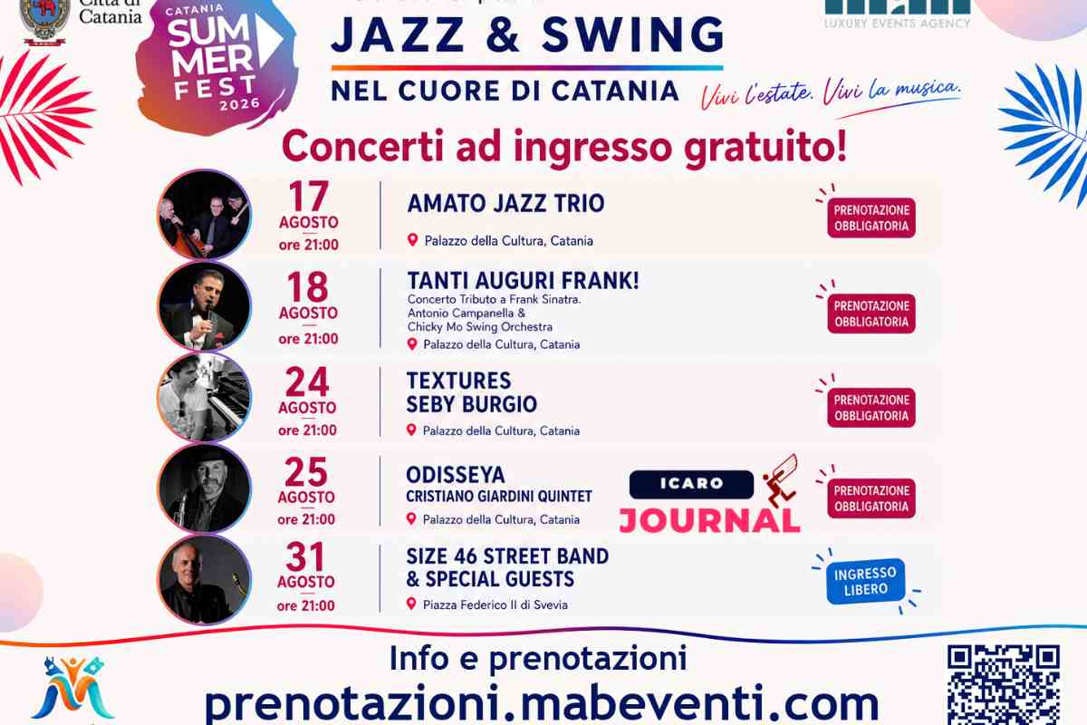 Catania Jazz e Swing - IcaroJournal
