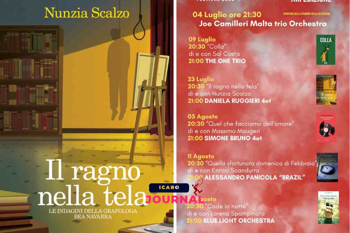 Nunzia Scaldo presentazione libro Il ragno nella tela - IcaroJournal