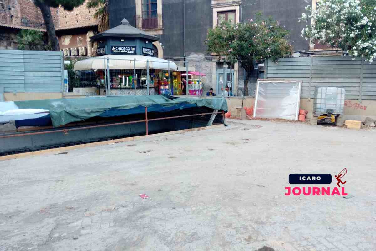 Piazza della Borsa archeologia preventiva - IcaroJournal