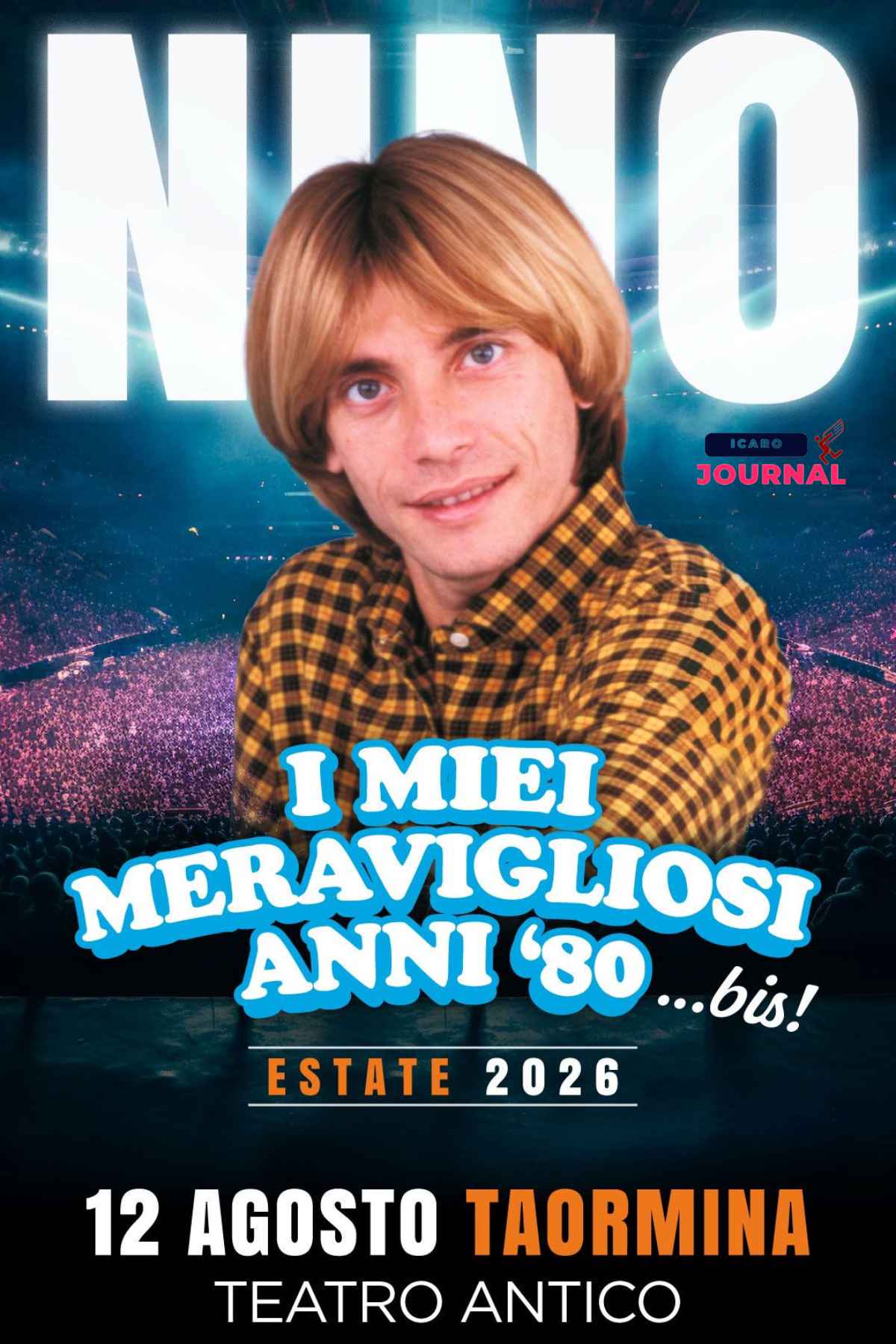 Nino D'Angelo in concerto in Sicilia - IcaroJournal