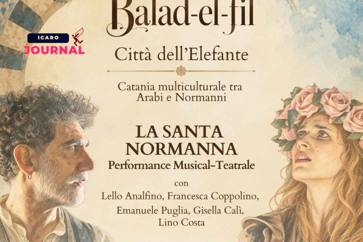 Lello Analfino porta a Catania “La Santa Normanna” - IcaroJournal
