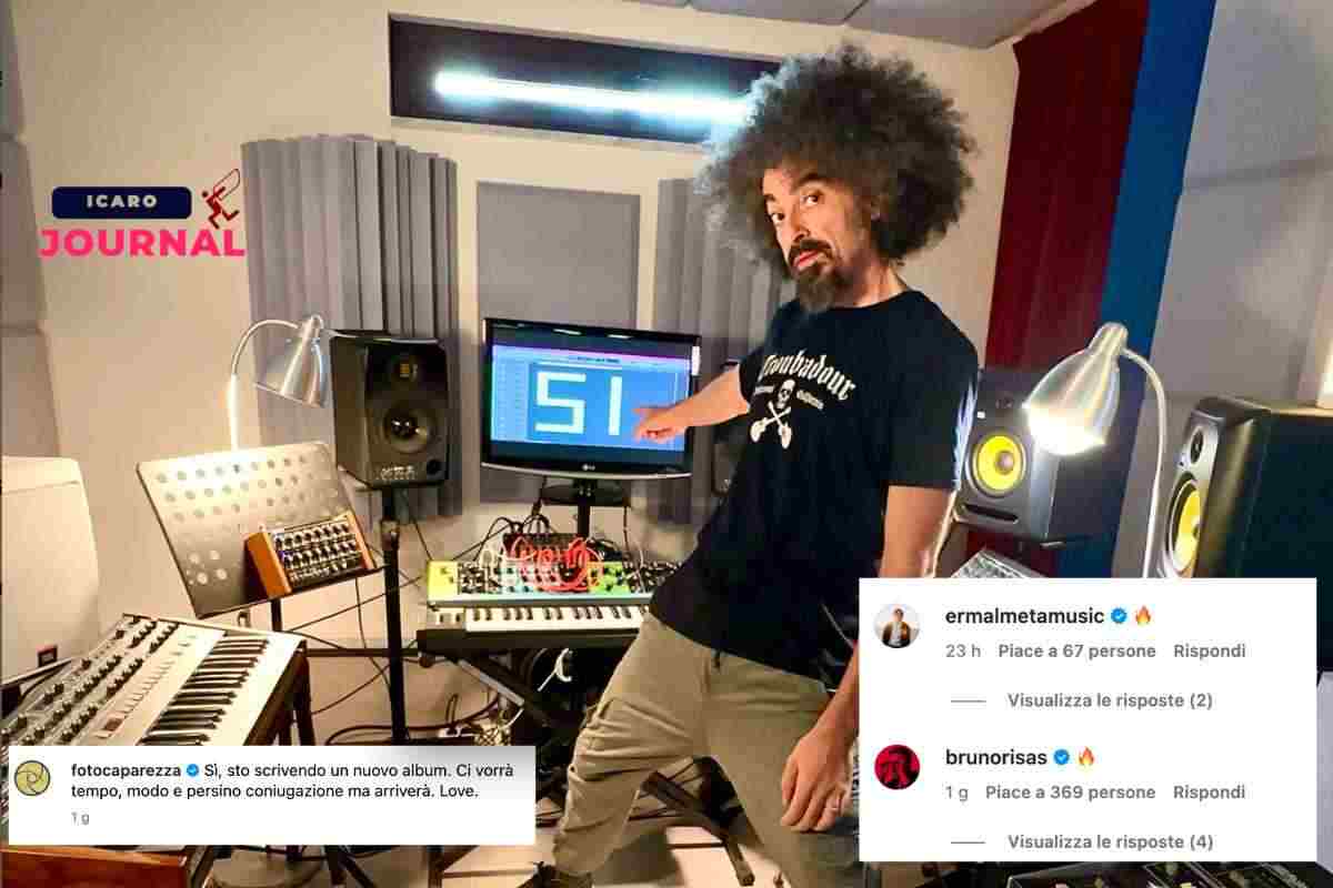 Caparezza torna con il nuovo album (IcaroJournal.com Fonte foto Instagram Caparezza)