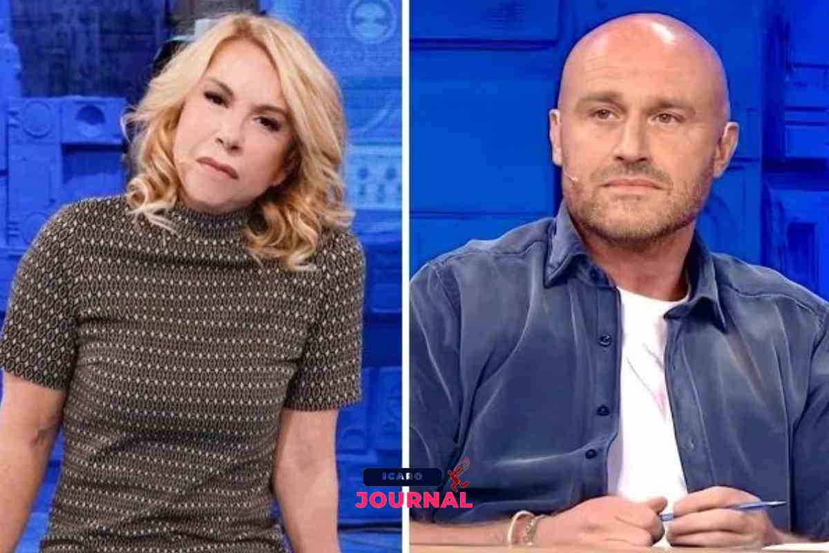 Amici scontro Rudy Zerbi vs Anna Pettinelli (IcaroJournal.com)