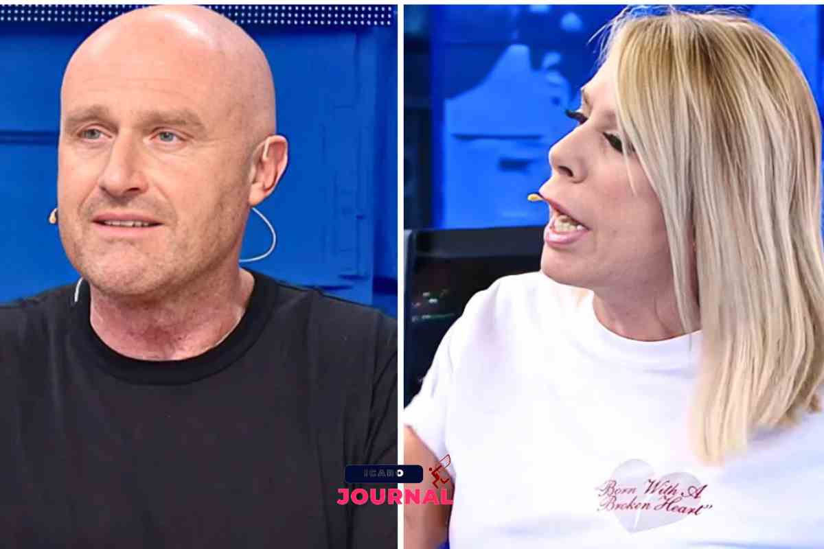 Amici scontro Rudy Zerbi vs Anna Pettinelli (IcaroJournal.com)