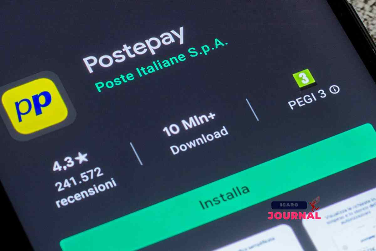 App PostPay cancellata - IcaroJournal