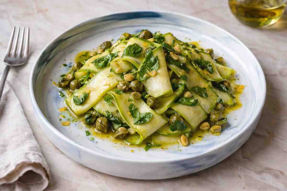 Carpaccio di zucchine - IcaroJournal