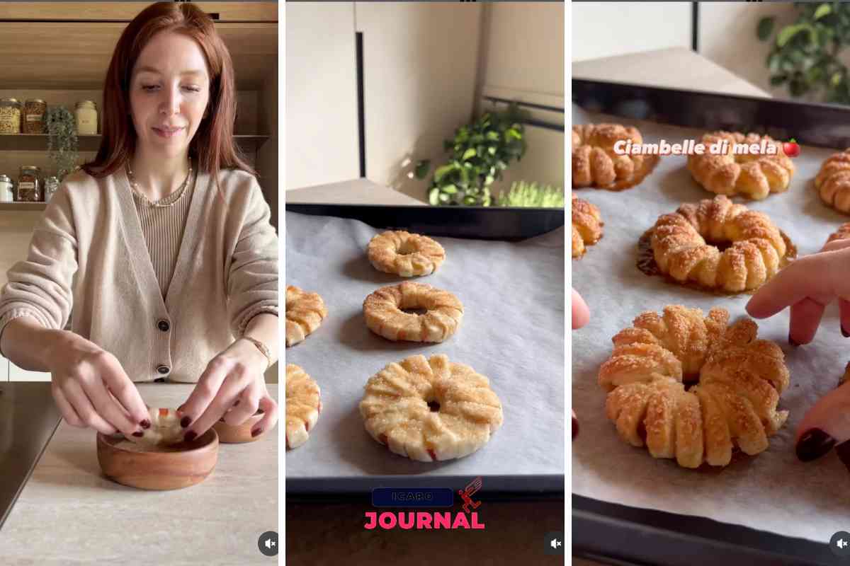 Ciambelline di mele Carlotta Perego - IcaroJournal