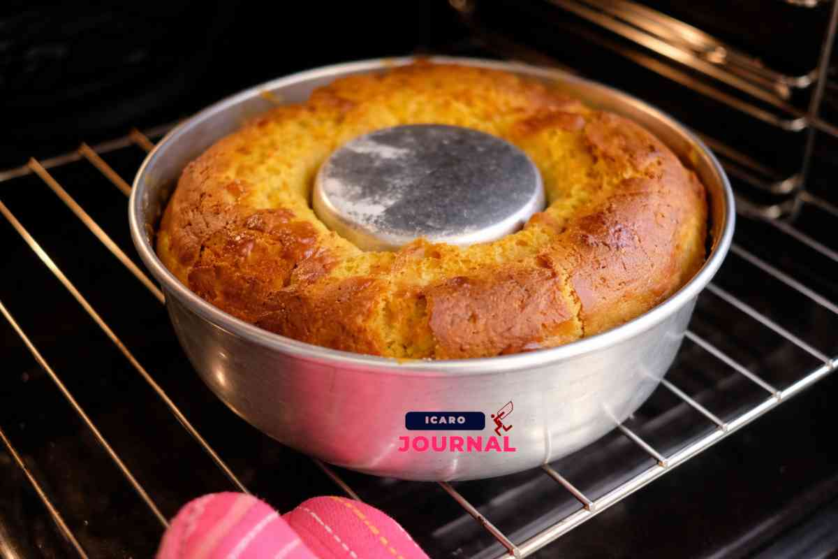 Ciambellone alla vecchia maniera con gocce di cioccolato - IcaroJournal