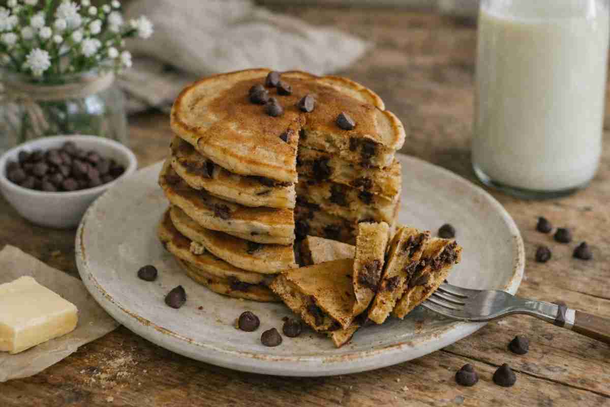Pancake con gocce di cioccolato - IcaroJournal