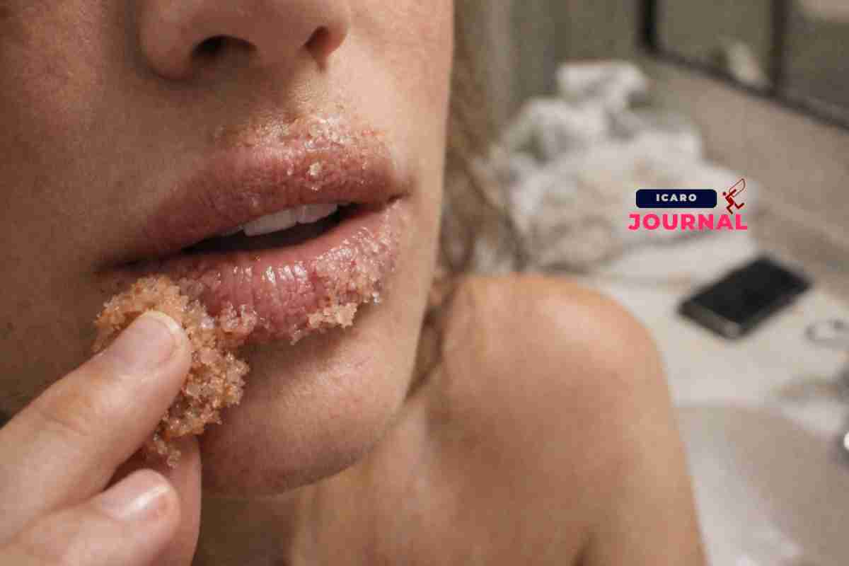 Scrub labbra con zucchero - IcaroJournal