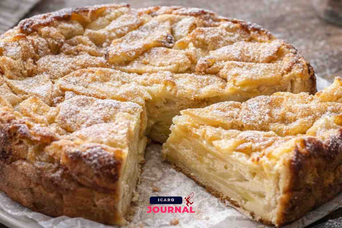 Torta di mele vegano senza lattosio - IcaroJournal