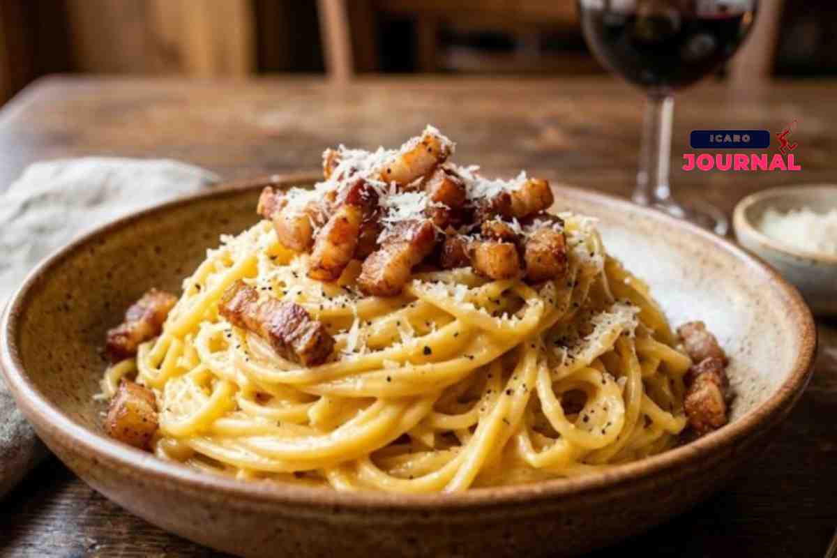 Pasta alla carbonara perfetta - IcaroJournal