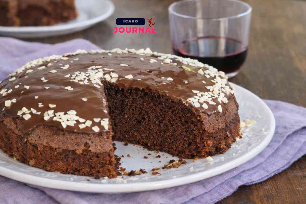 Torta cioccolato e vino - IcaroJournal