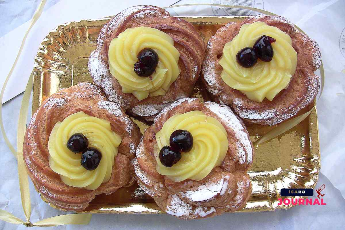 Zeppole di San Giuseppe - IcaroJournal