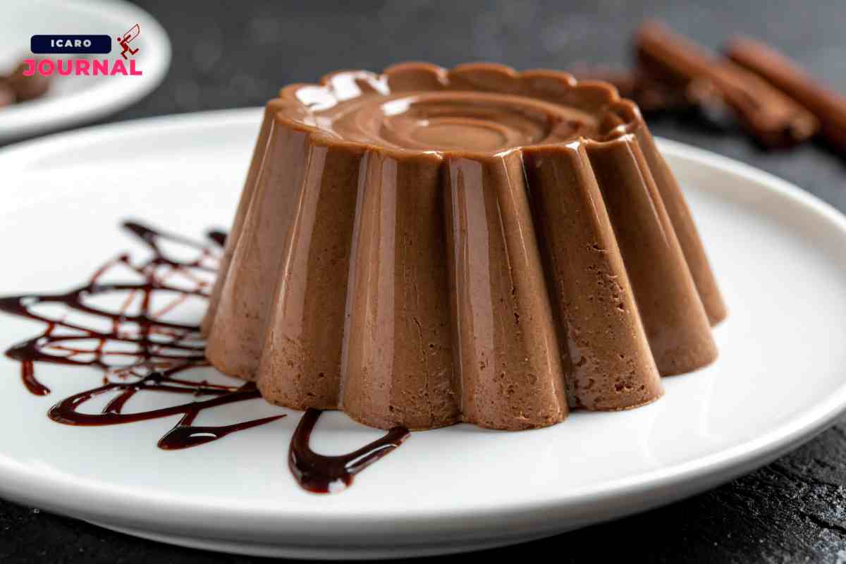 Budino al cioccolato senza colla di pesce - IcaroJournal