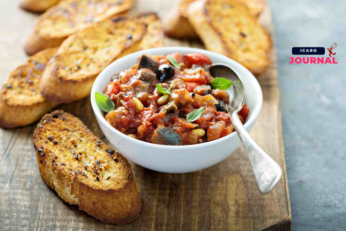 Caponata siciliana al forno - IcaroJournal