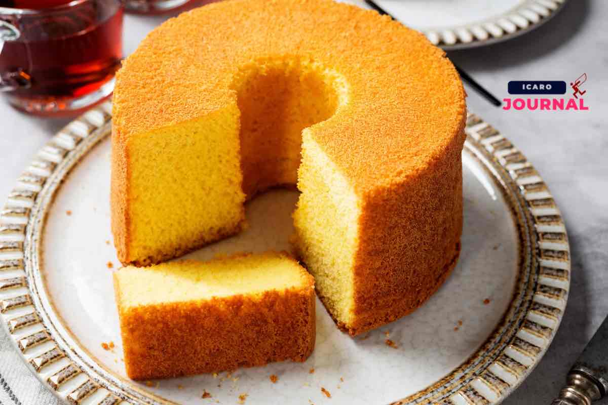 Chiffon Cake senza glutine e senza lattosio - IcaroJournal