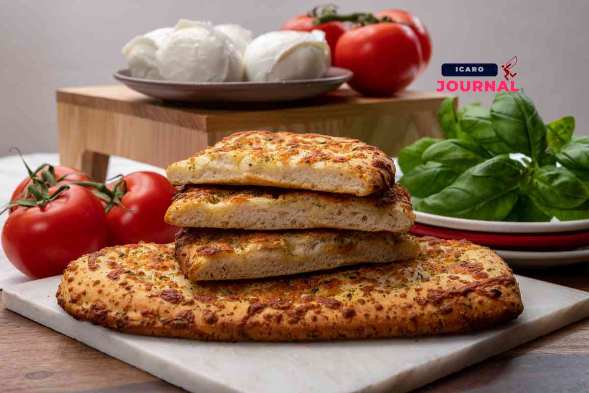 Focaccia con le bolle - IcaroJournal