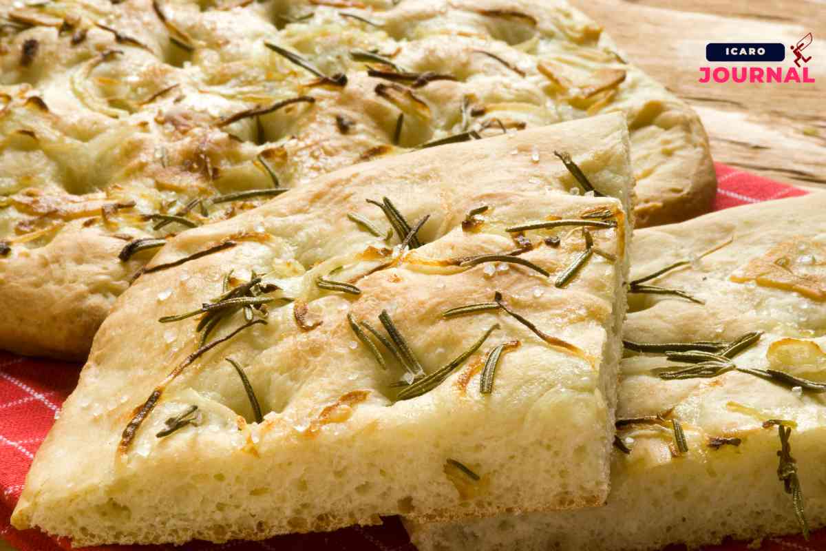 Focaccia con patate - IcaroJournal