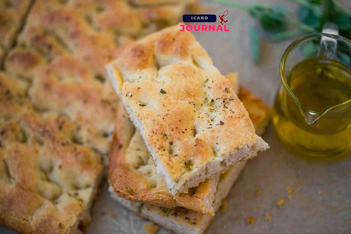Focaccia vegana - IcaroJournal