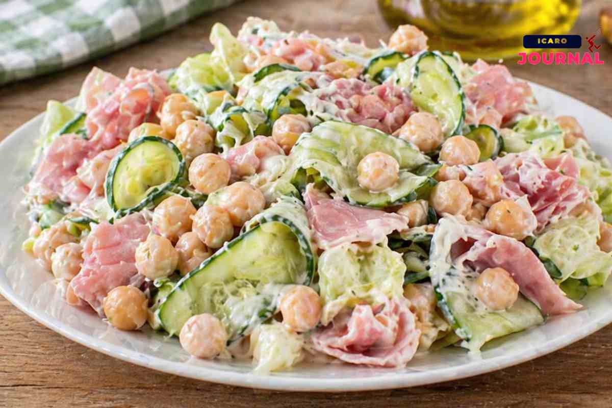 Insalata di ceci con fornelli spenti - IcaroJournal
