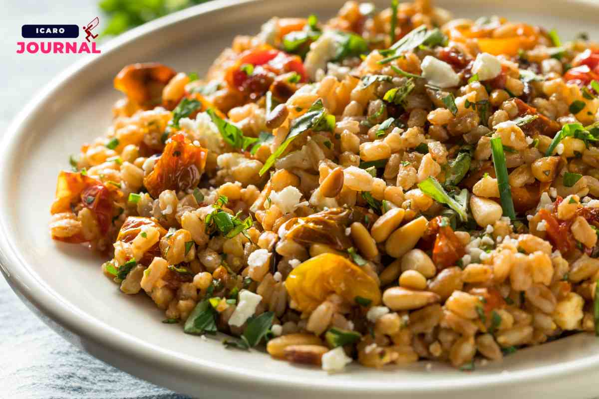 Insalata leggera con farro - IcaroJournal
