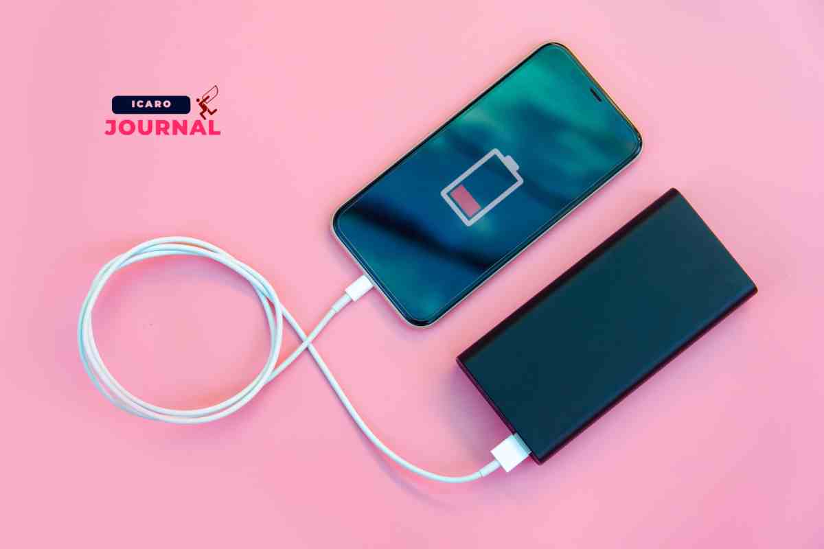 Pawer Bank in aereo - IcaroJournal