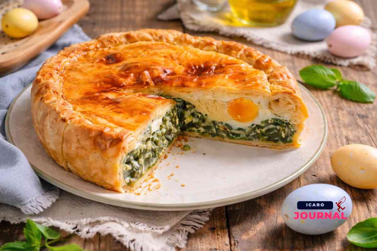 Torta Pasqualina ricetta facile- IcaroJournal