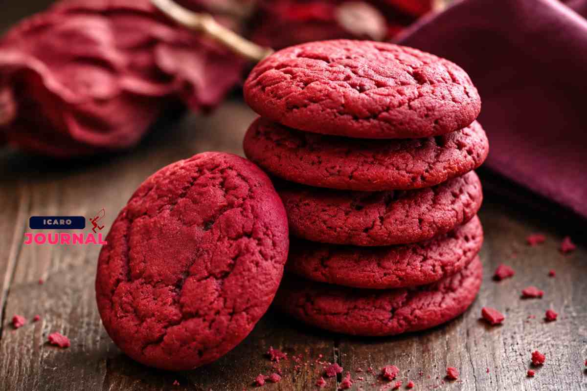 Biscotti rosso disarmante alla barbabietola: questi creano dipendenza!