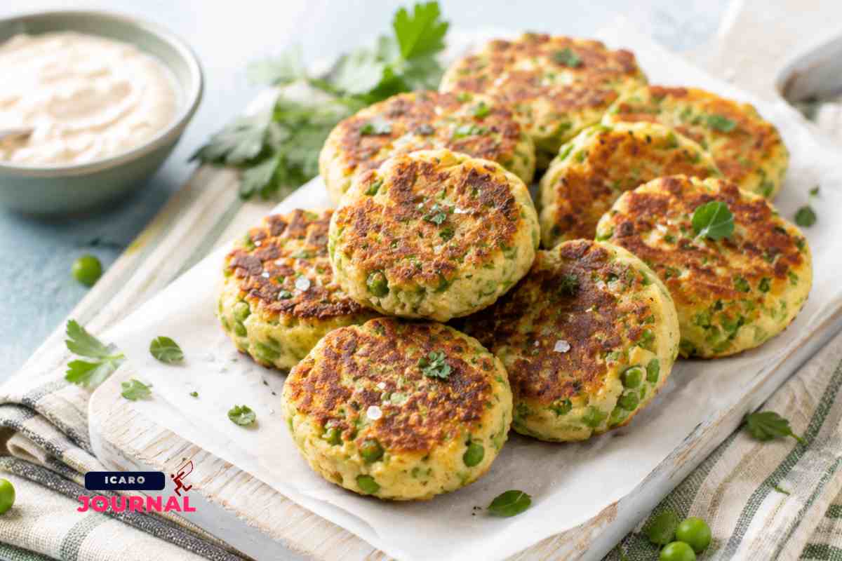 Burger di piselli - IcaroJournal