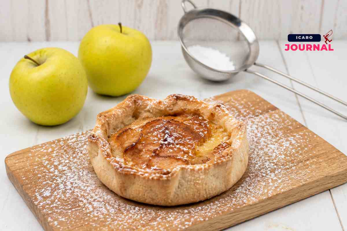 Cheesecake alle mele in friggitrice ad aria - IcaroJournal