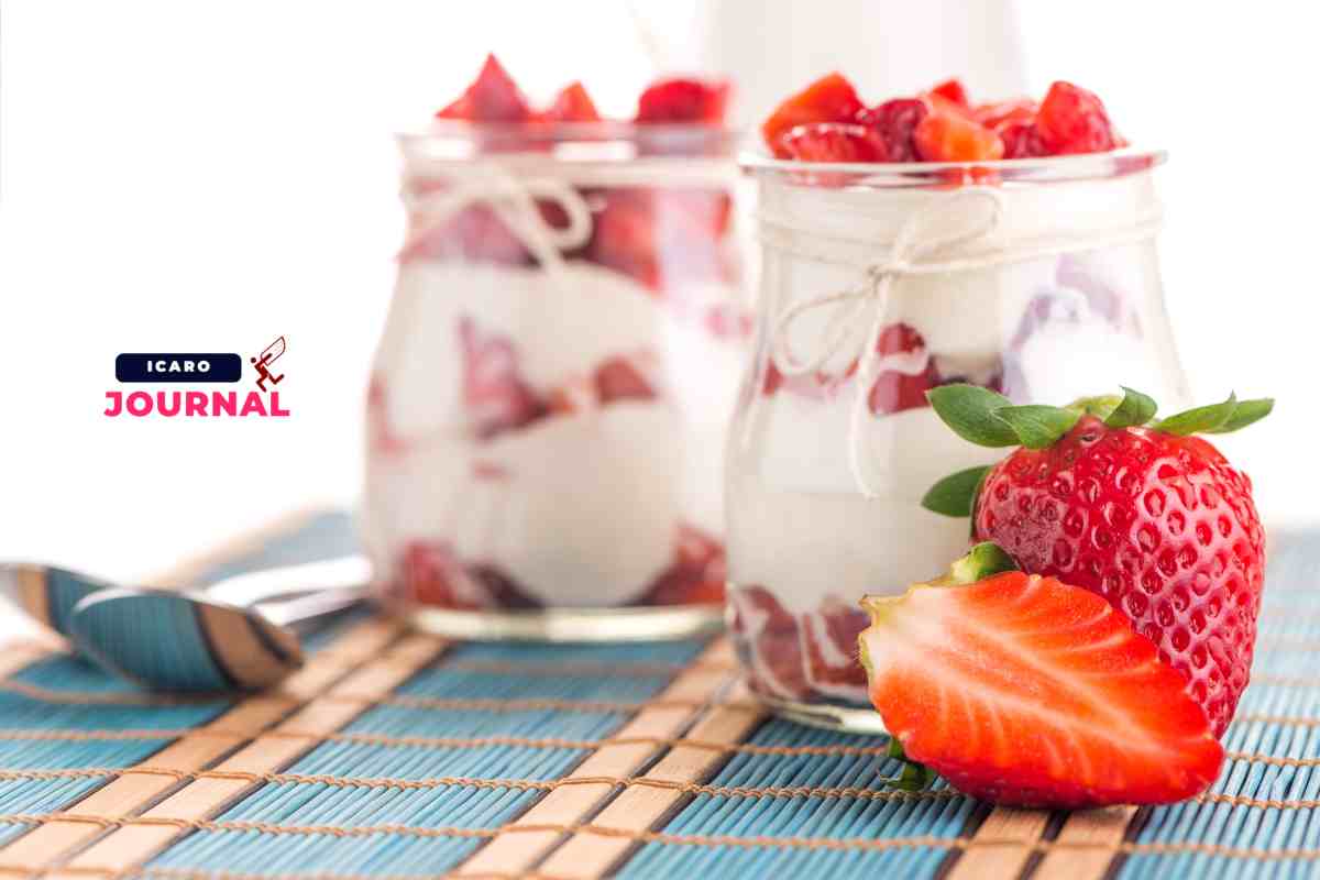 Fragole con panna di cocco - IcaroJournal