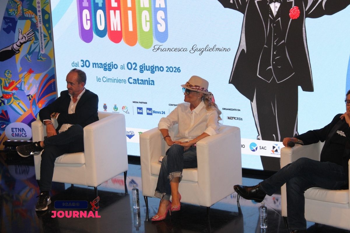 Heather Parisi ricorda Pippo Baudo all'Etna Comics - IcaroJournal