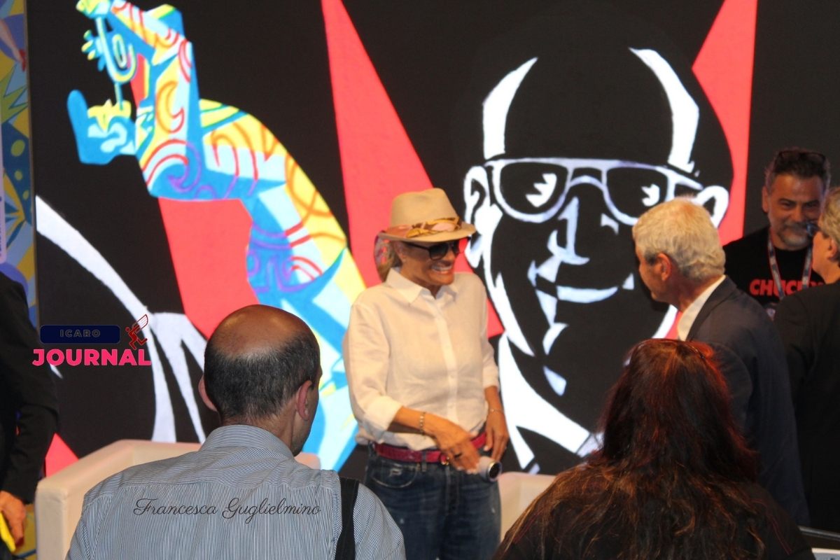 Heather Parisi ricorda Pippo Baudo all'Etna Comics - IcaroJournal