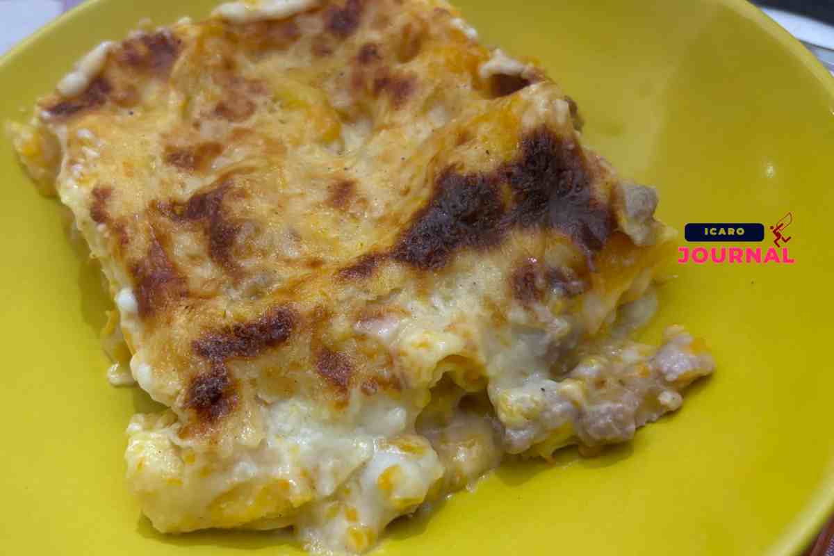 Lasagna alla zucca con salsiccia - IcaroJournal