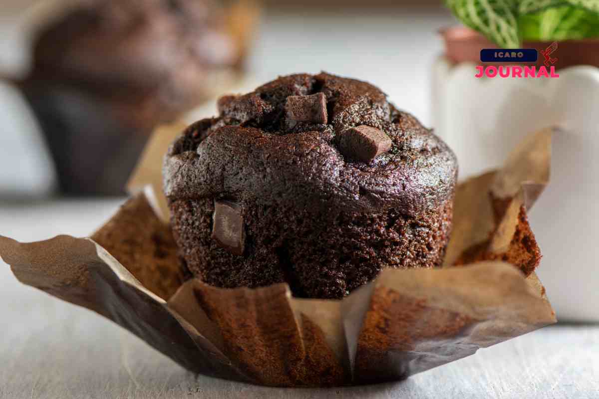 Muffin al cioccolato senza latte - IcaroJournal