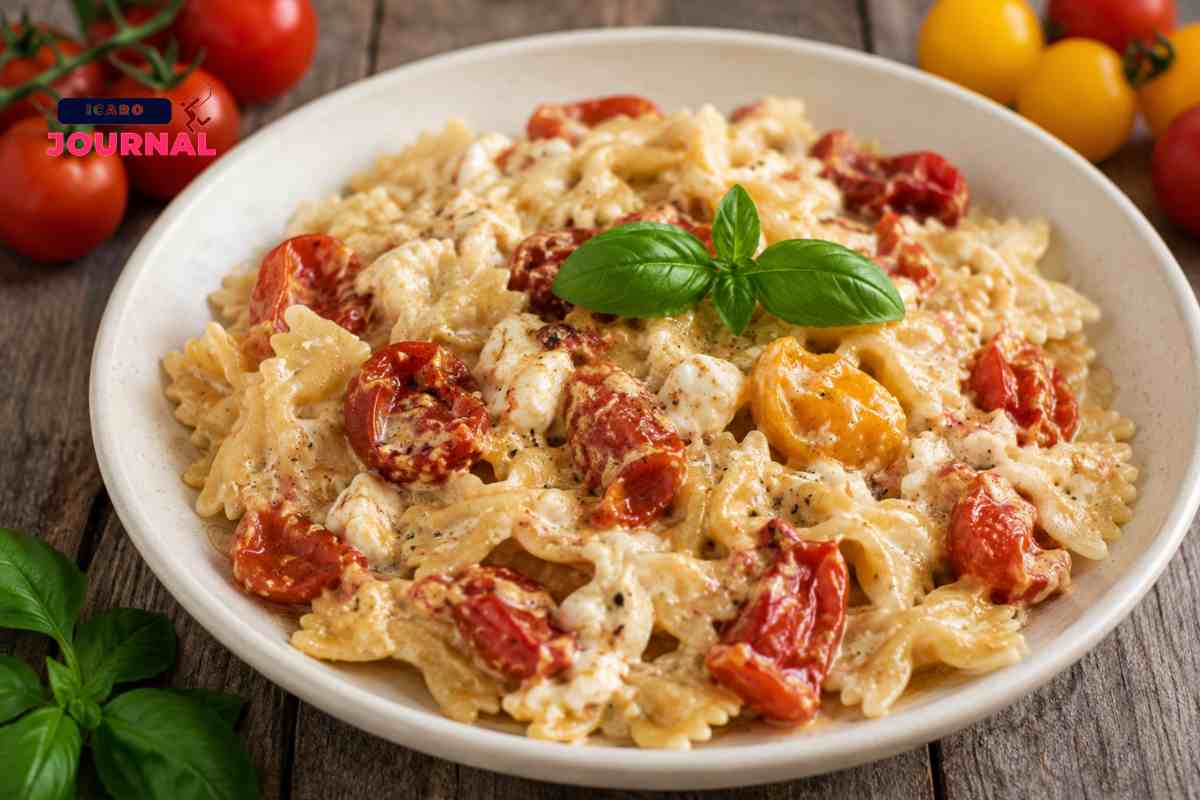 Pasta pomodorini e feta - IcaroJournal