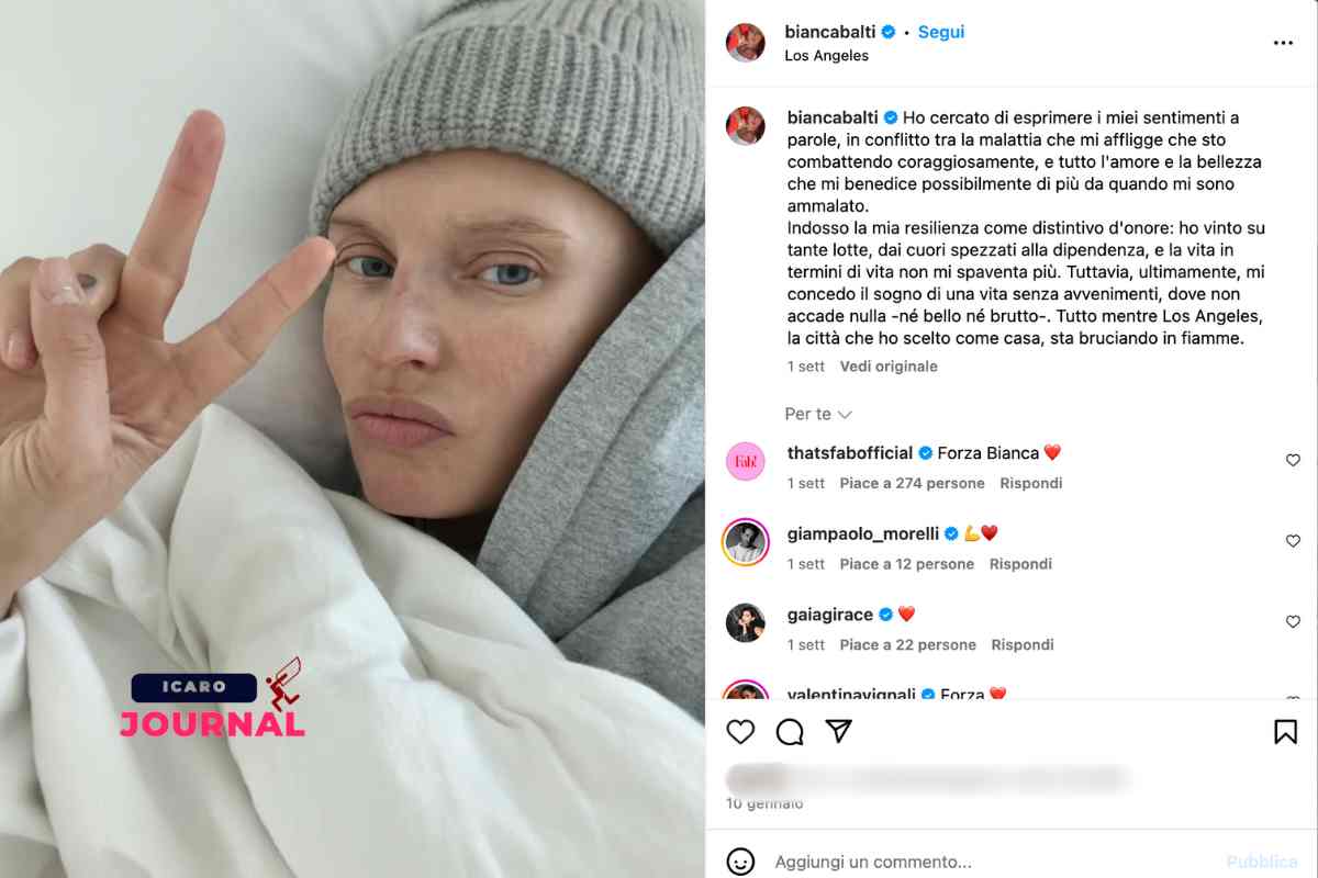 Bianca Balti si prepara per Sanremo (IcaroJournal.com)
