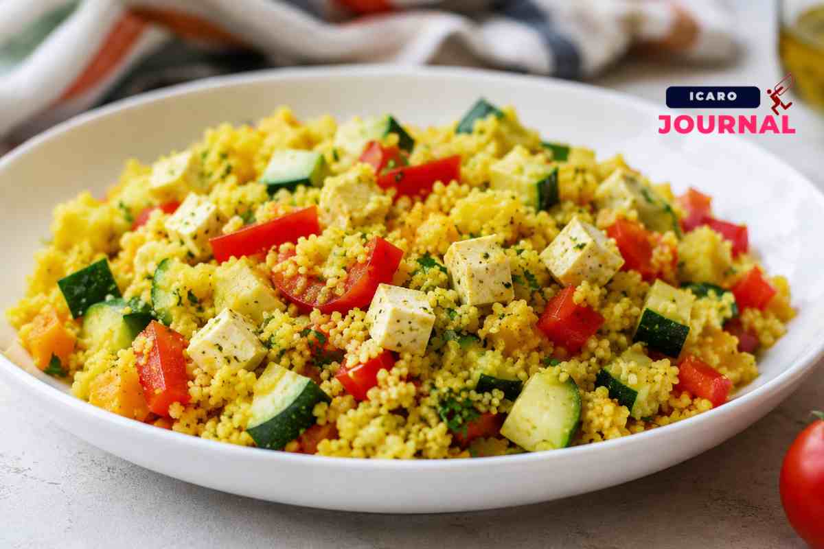 Cous Cous di verdure e tofu - IcaroJournal