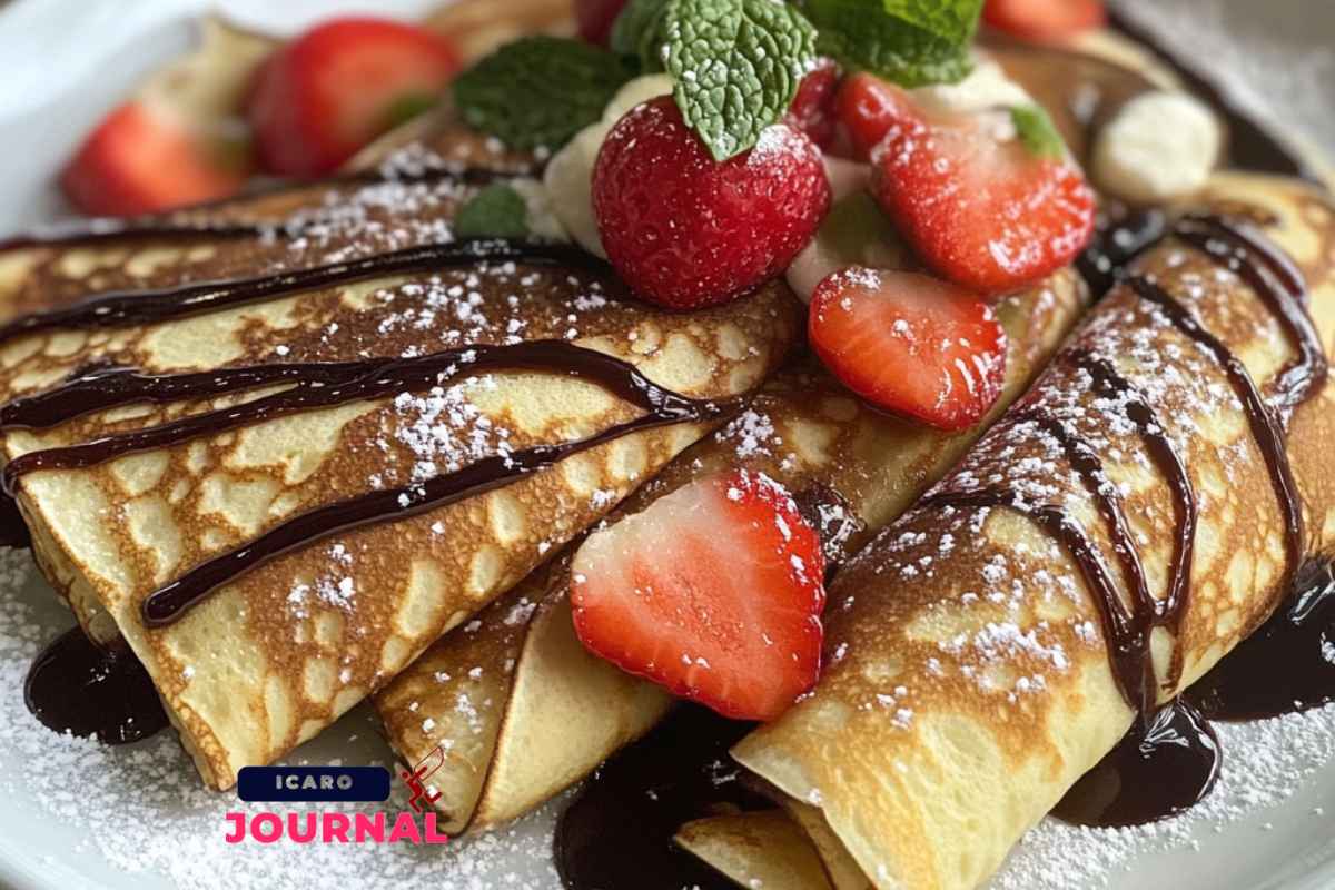 Crepes senza uova latte farina - IcaroJournal