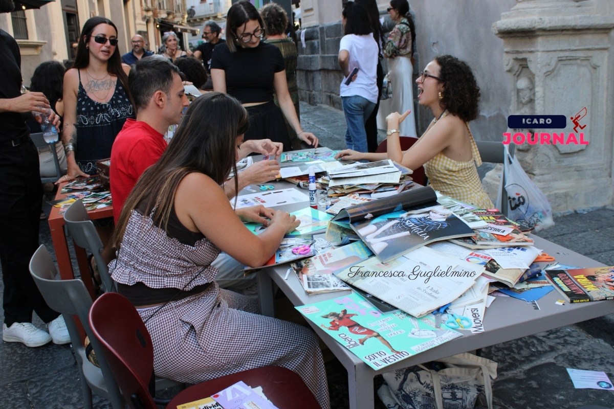Piazza Letteraria in Piazza Scammacca a Catania - IcaroJournal