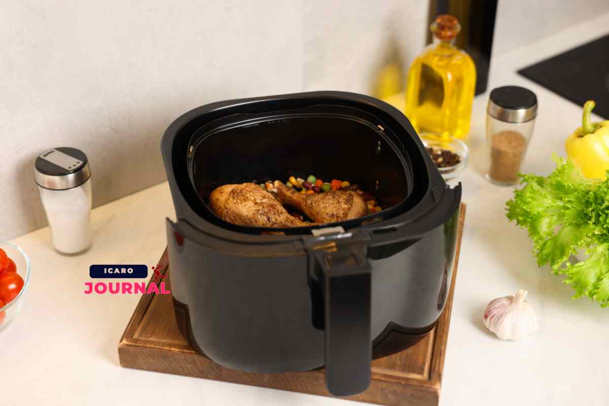 Pollo e peperoni friggitrice ad aria - IcaroJournal