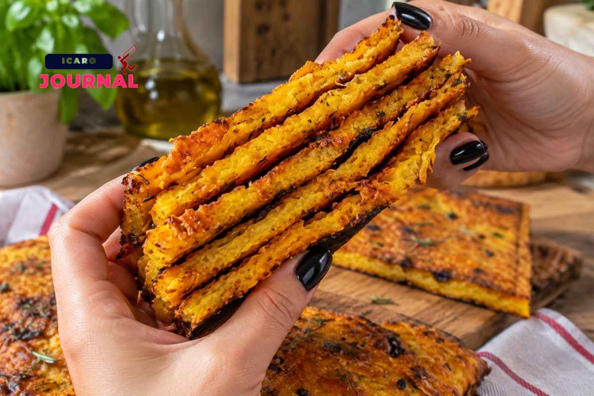 Focaccia sottilissima - IcaroJournal