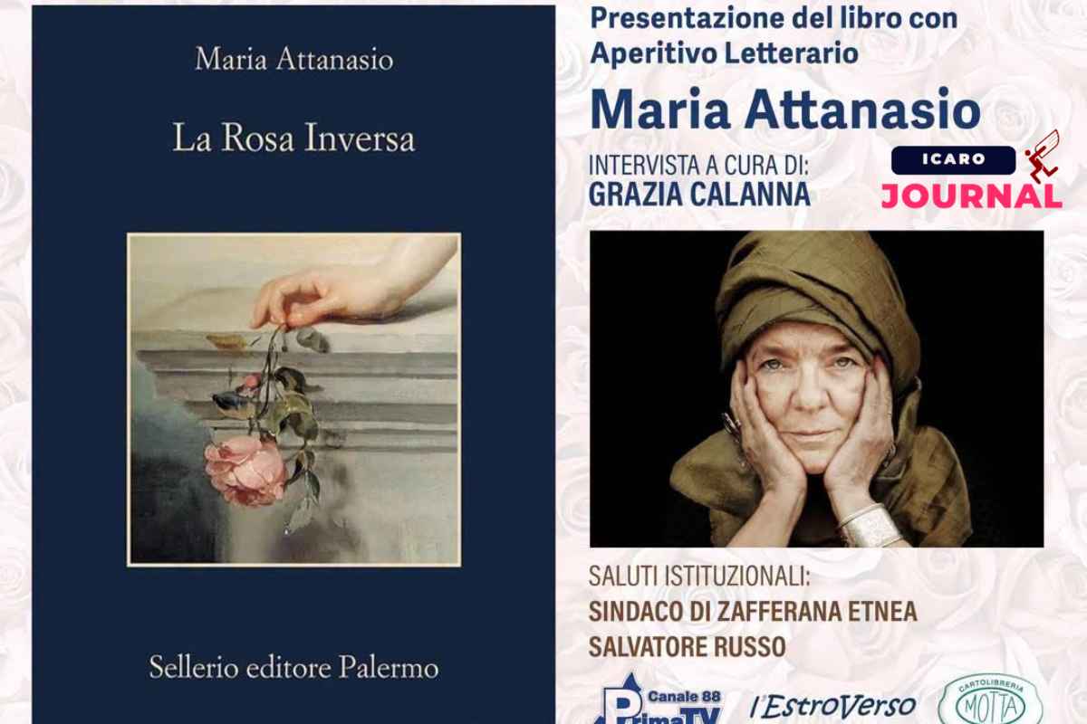La rosa inversa Maria Attanasio presentazione libro - IcaroJournal
