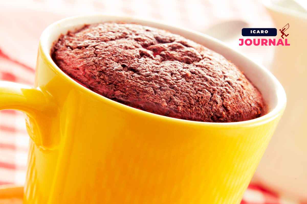 Mug cake al cioccolato e cannella - IcaroJournal