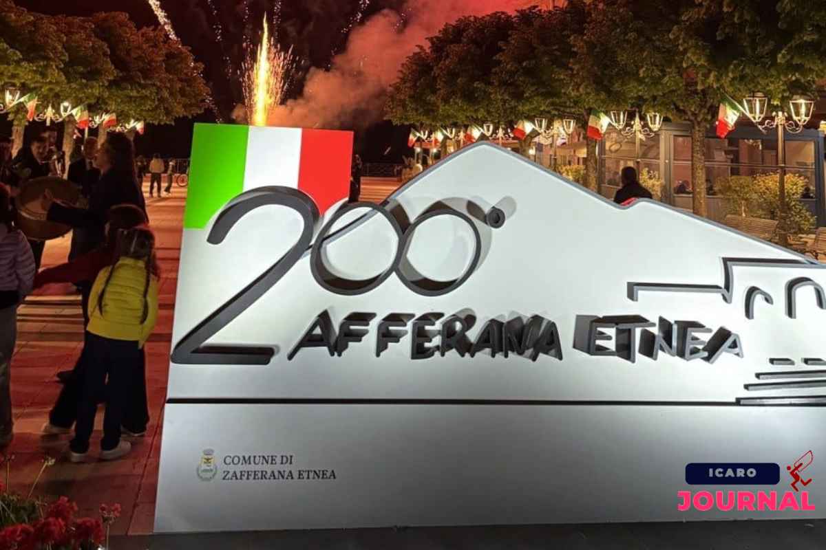 Zafferana Etnea 200 anni - IcaroJournal