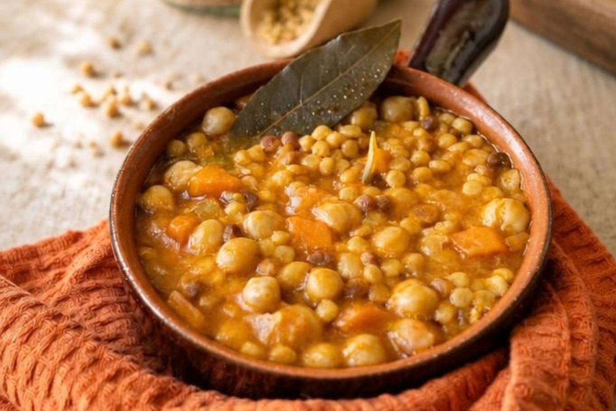 Piatto unico con zucca e ceci - IcaroJournal